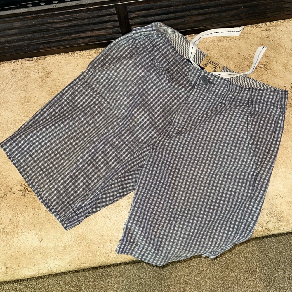 Men's Plaid Shorts, golf or dress